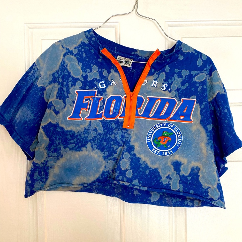 Florida gator crop top